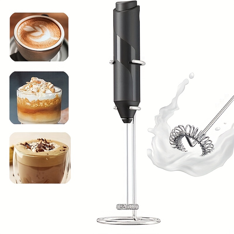 Kitchen Appliances Unit - Mini Electric Milk Foamer Blender Wireless
