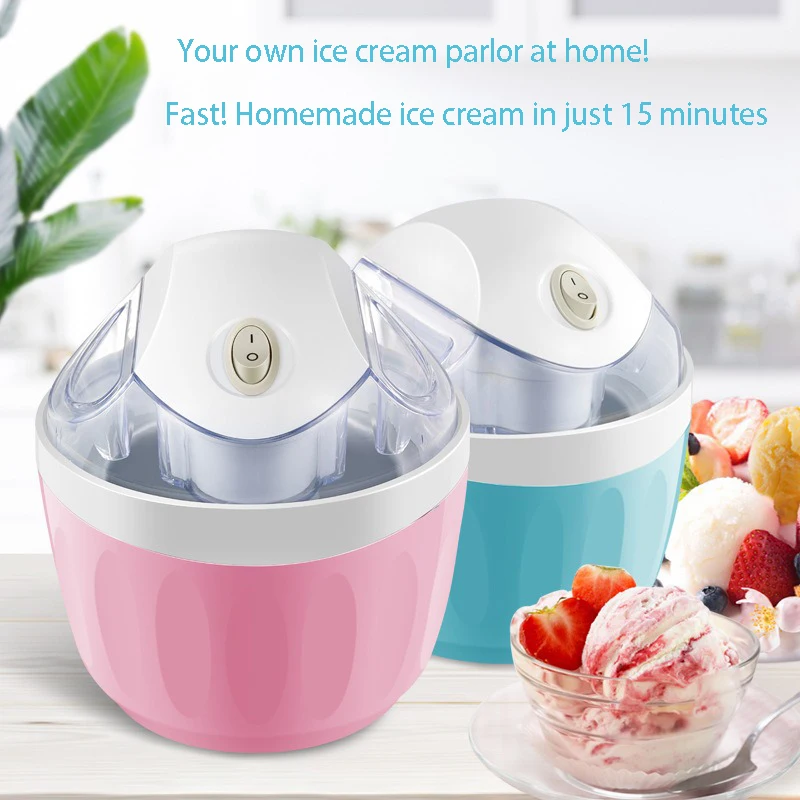 Ice Cream Maker Electric - Portable Electric Ice Cream Maker DIY