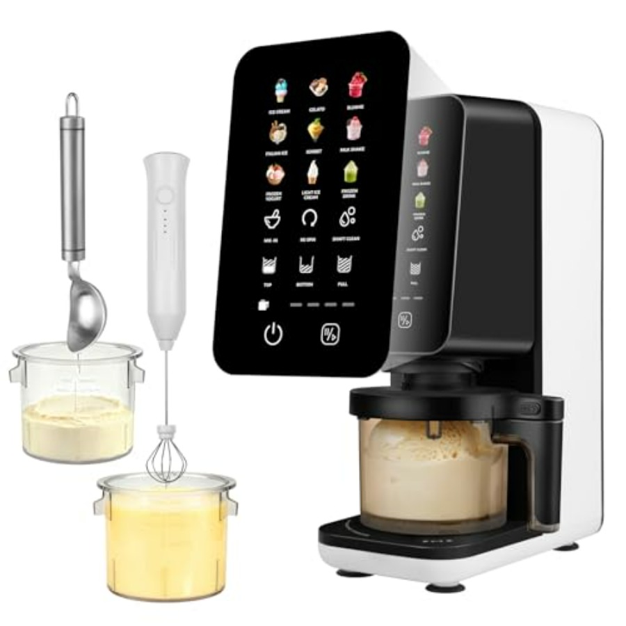 Ice Cream Maker Electric - 12 In 1 Electric Ice Cream