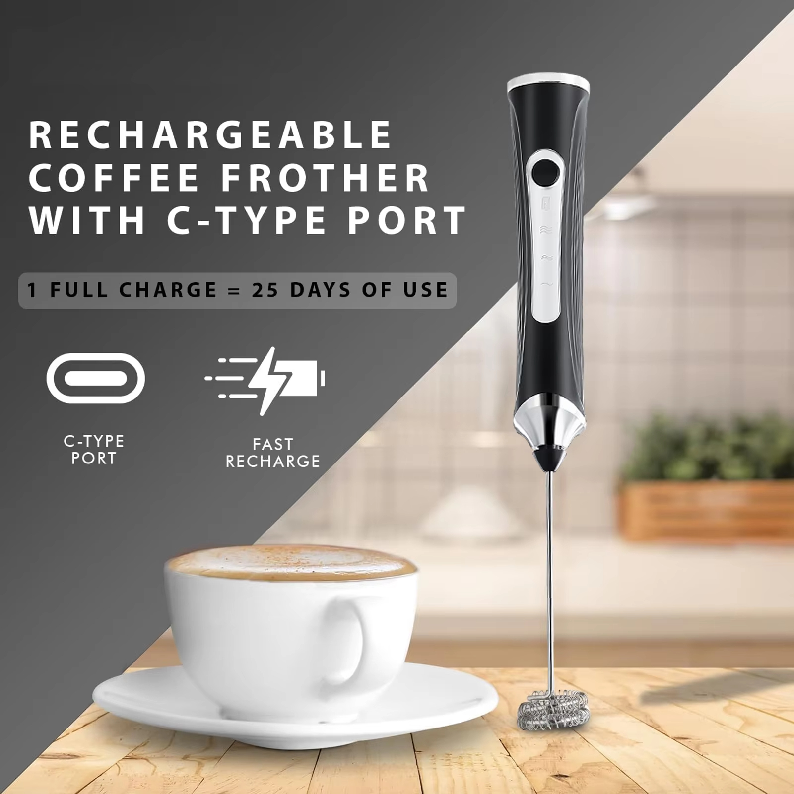 Electric milk frother, milk co - Kitchen Appliances Unit บทวิจารณ์และราคา
