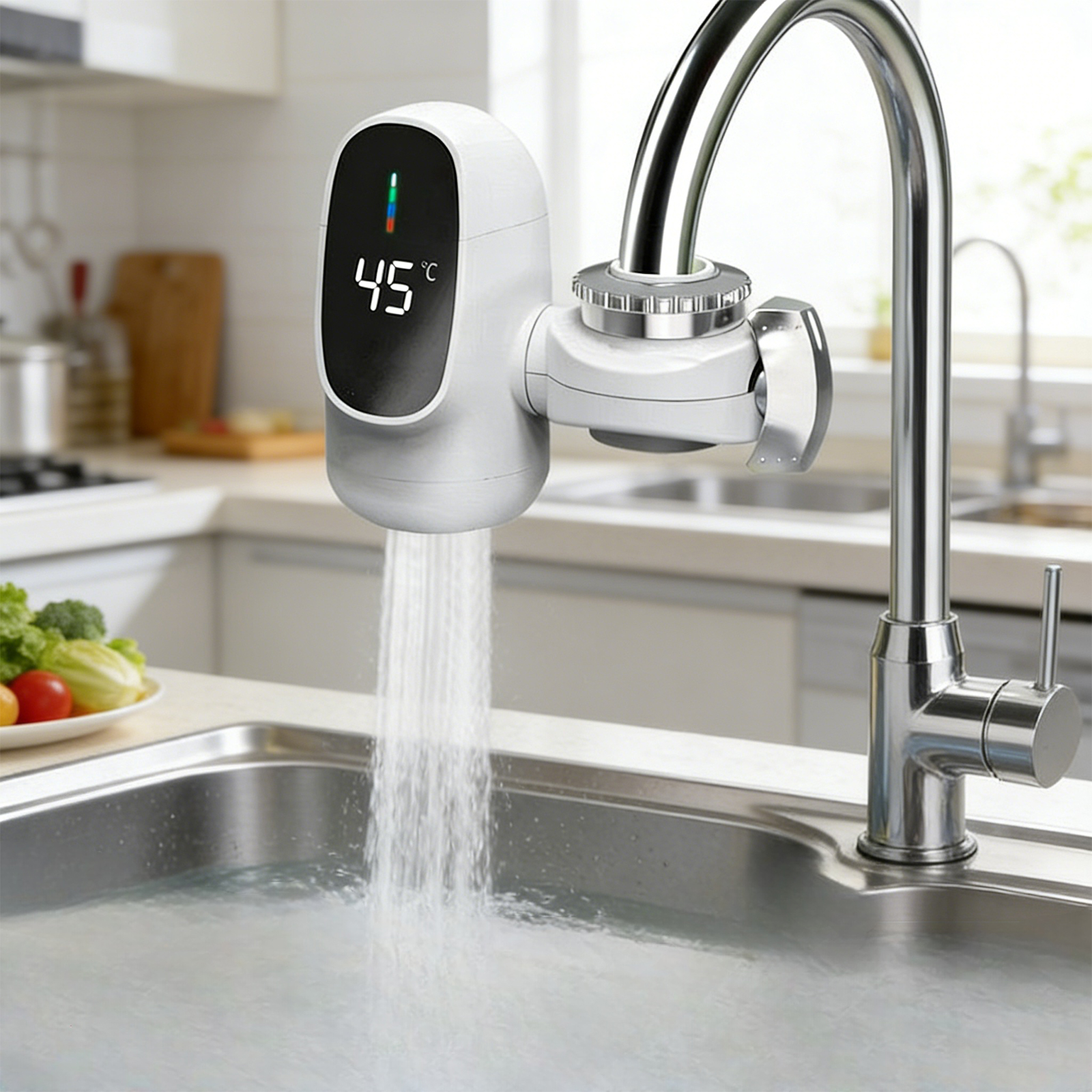 110V Rapid Heating Tap with Di - Kitchen Appliances Unit บทวิจารณ์และราคา