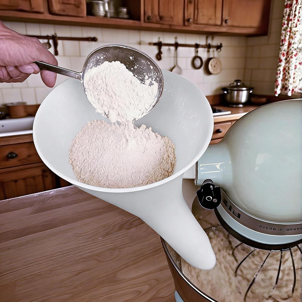 Spill Proof Flour Funnel for 5 - Kitchen Appliances Unit บทวิจารณ์และราคา