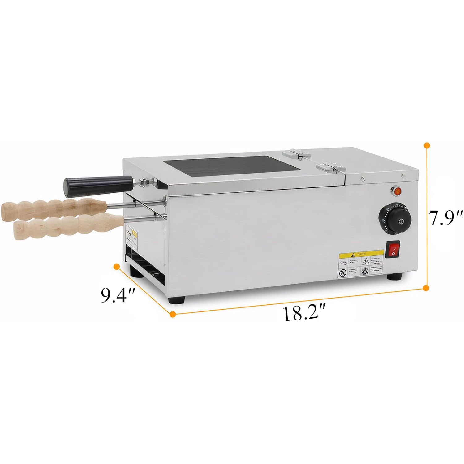 Chimney Cake Roll Oven Maker w - Ice Cream Maker Electric บทวิจารณ์และราคา