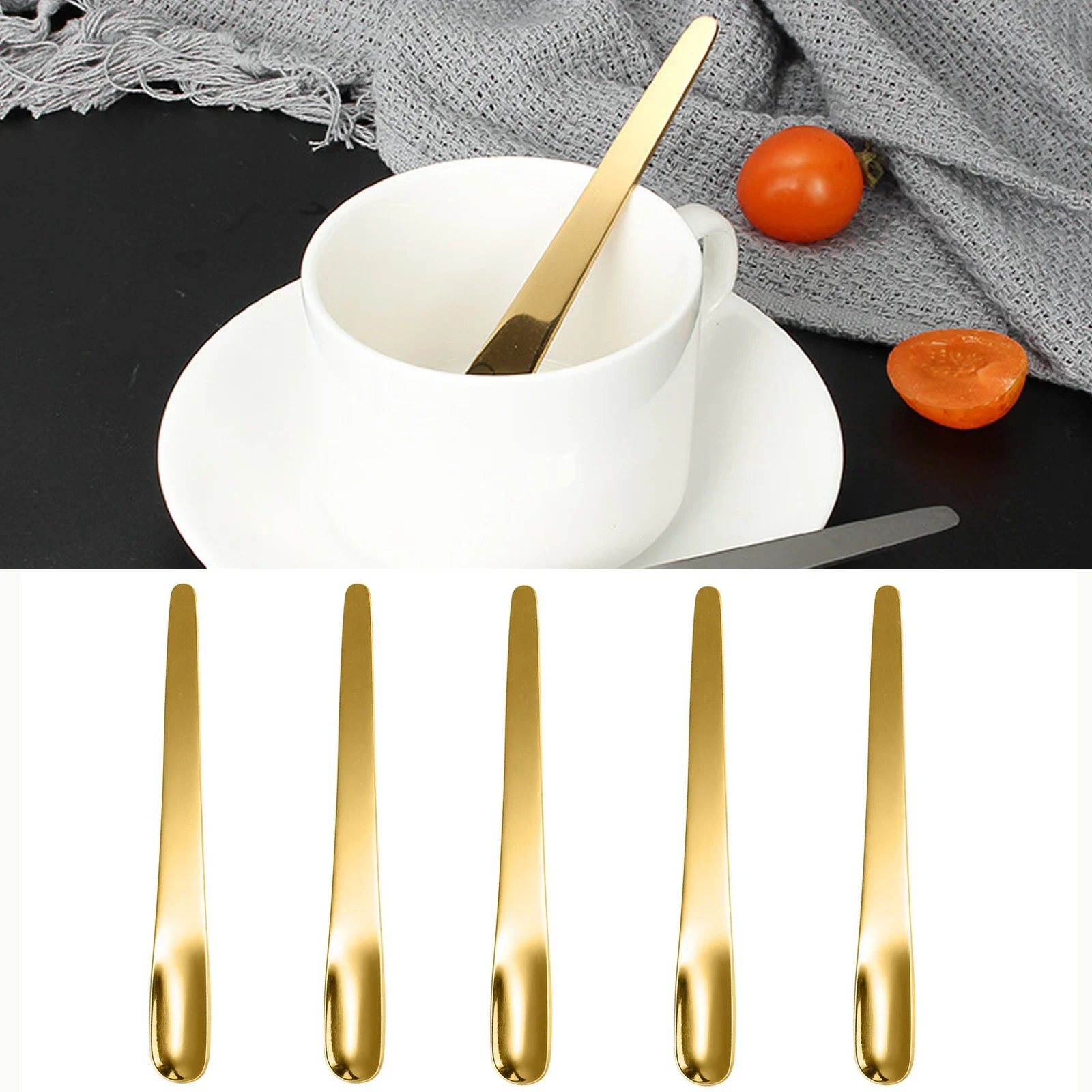 5PCS Coffee Spoon Stainless St - Kitchen Appliances Unit บทวิจารณ์และราคา