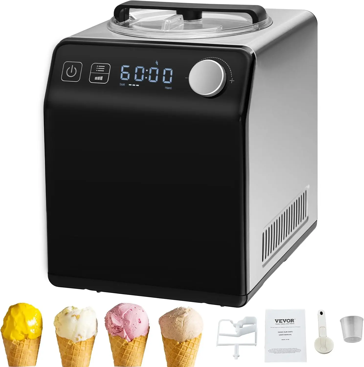 Upright Automatic Ice Cream Ma - Ice Cream Maker Electric บทวิจารณ์และราคา