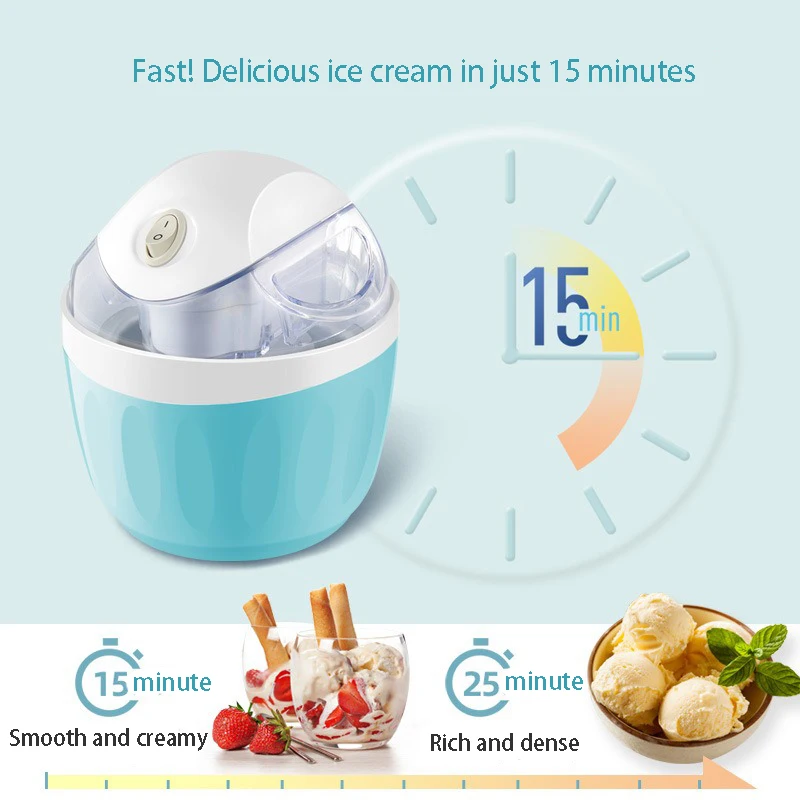 Portable Electric Ice Cream Ma - Ice Cream Maker Electric บทวิจารณ์และราคา