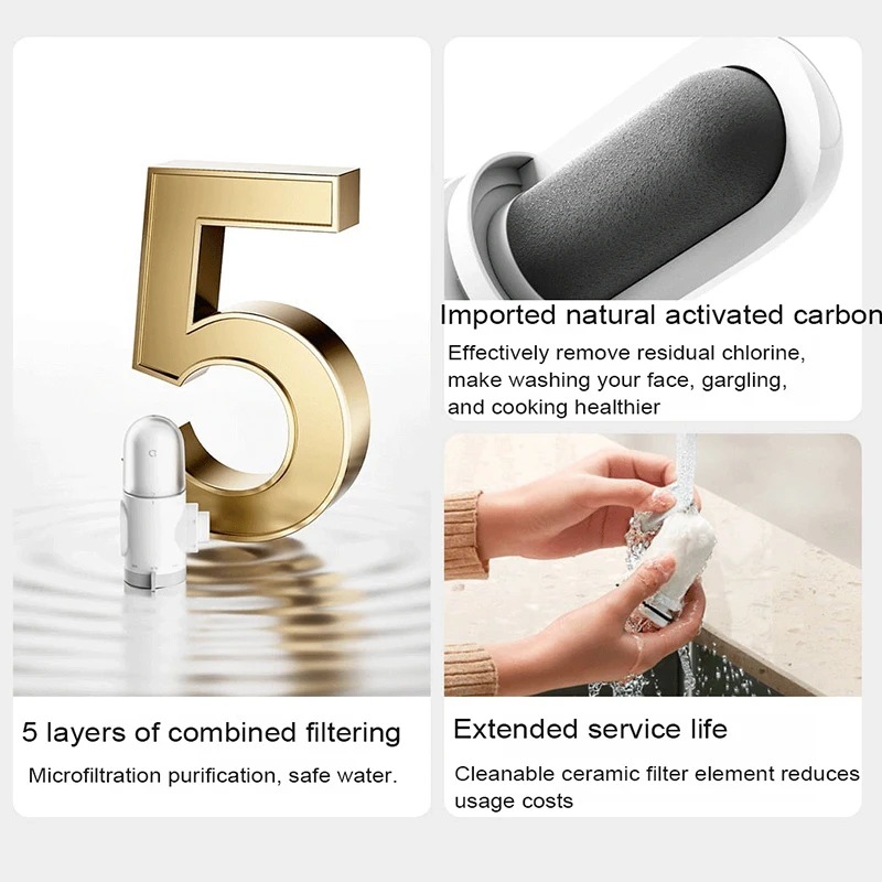 New XIAOMI Mijia Faucet Water  - Kitchen Appliances Xiaomi บทวิจารณ์และราคา