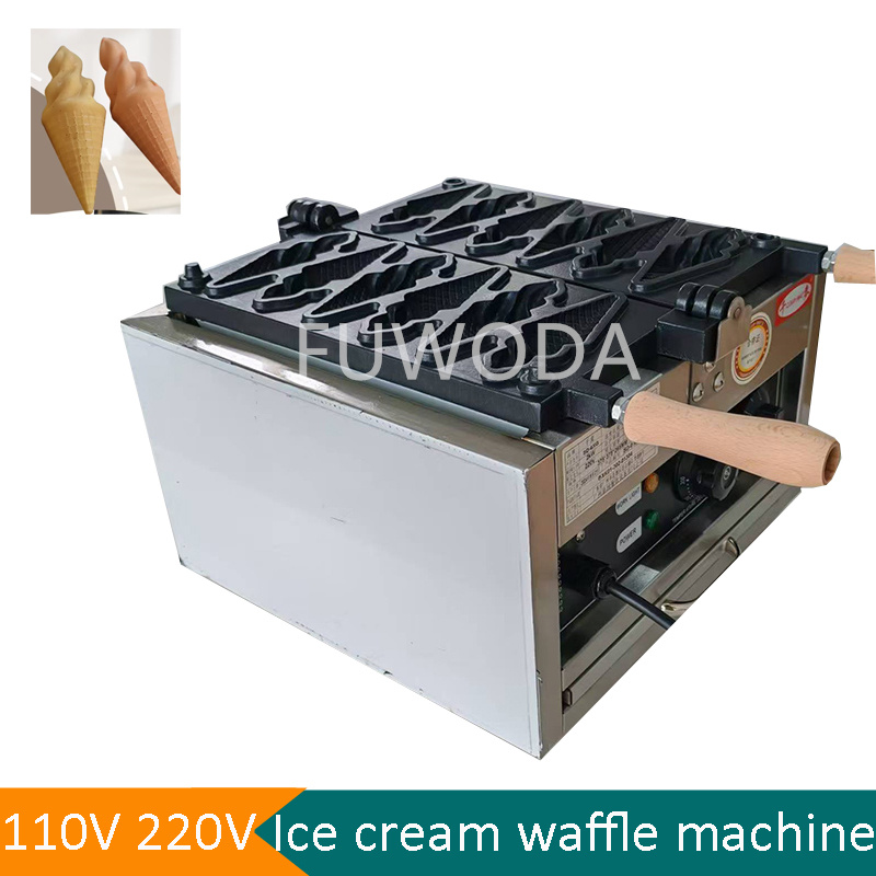 Electric Ice Cream Waffle Cone - Ice Cream Maker Electric บทวิจารณ์และราคา