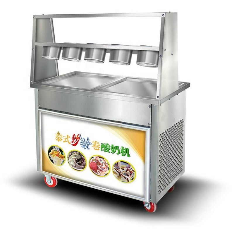 Frying Ice Machine Commercial  - Ice Cream Maker Electric บทวิจารณ์และราคา