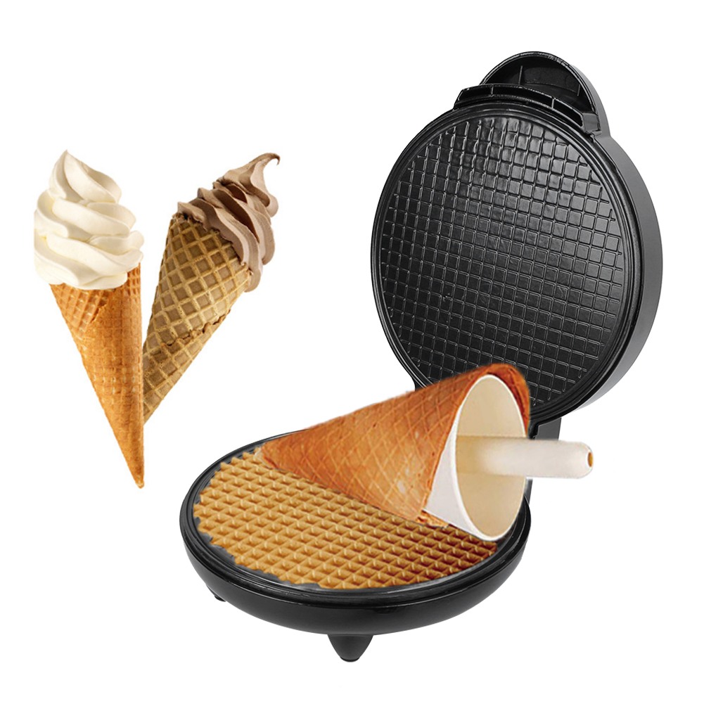 Electric Egg Roll Maker Waffle - Ice Cream Maker Electric บทวิจารณ์และราคา